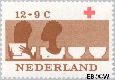 Nederland NL 0798 1963 Rode Kruis Gebruikt 12+9
