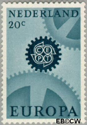 Nederland NL 0884 1967 C.E.P.T.- Radarwerk Gebruikt 20