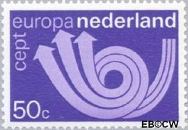 Nederland NL 1031 1973 C.E.P.T.- Posthoorn Gebruikt 50
