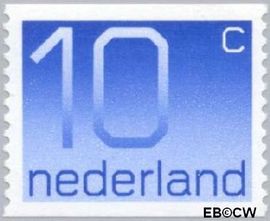 Nederland NL 1109a 1976 Cijfer type 'Crouwel' Postfris 10