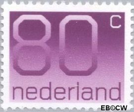 Nederland NL 1118 1991 Cijfer type 'Crouwel' Gebruikt 80