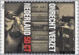Nederland NL 1329 1985 Verzet en bevrijding Postfris 50