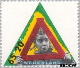 Nederland NL 1342 1985 Kind en verkeer Gebruikt 65+20