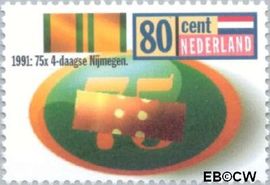 Nederland NL 1477 1991 Nijmeegse vierdaagse Gebruikt 80