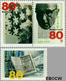 Nederland NL 1770#1772 1998 Cultuur Postfris