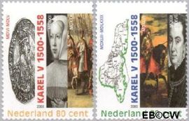 Nederland NL 1877a#1877b 2000 Keizer Karel V Postfris