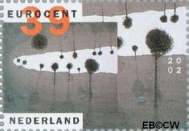 Nederland NL 2097 2002 Kunst- Landschappen Gebruikt 39