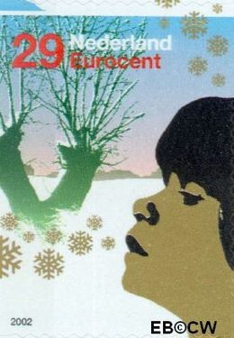 Nederland NL 2124 2002 Personen in winterlandschap Postfris 29