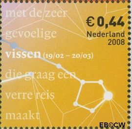 Nederland NL 2592 2008 Twaalf maanden jarig Gebruikt 44