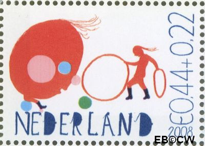 Nederland NL 2608a 2008 Laat kinderen leren Gebruikt 44+22