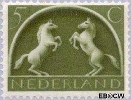 Nederland NL 411 1943 Germaanse symbolen Gebruikt 5