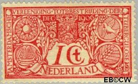 Nederland NL 84 1906 Tuberculosebestrijding Gebruikt 1+1