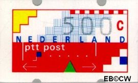 Nederland NL ATM28 1989 Opgedrukte waarde Postfris 500