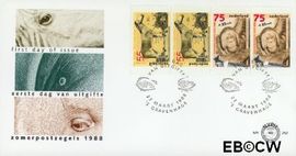 Nederland NL E252a 1988 Dieren FDC zonder adres