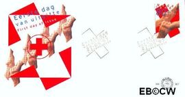 Nederland NL E367 1997 Helpende handen FDC zonder adres