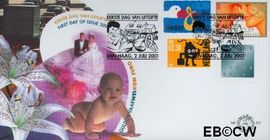 Nederland NL E437 2001 Levensloop FDC zonder adres