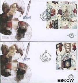 Nederland NL E579 2008 Wintertaferelen FDC zonder adres