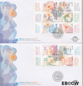 Nederland NL E624 2011 Universiteit van Utrecht FDC zonder adres