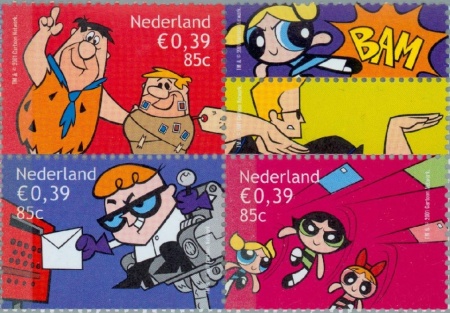 Nederland NL KP499 2001 Cartoons 85+tabs+85+85 Postfris