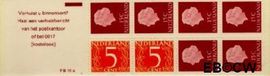 Nederland NL PB10a 1971 6x15 Juliana en profile, 2x5 cijfer v. Krimpen Postfris