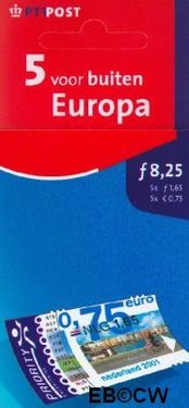 Nederland NL PB70 2001 Eurozegels Postfris