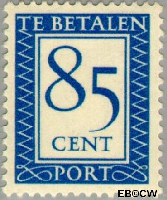 Nederland NL PT102 1947 Portzegel Gebruikt 85