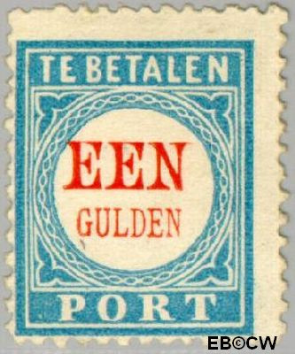 Nederland NL PT12 1881 Portzegel Gebruikt 100