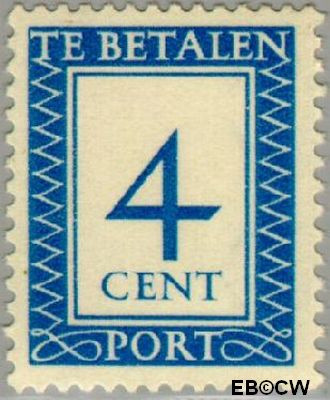 Nederland NL PT82 1947 Portzegel Gebruikt 4