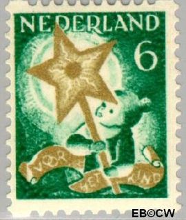 Nederland NL R100 1933 Drie-koningenfeest Gebruikt 6+4