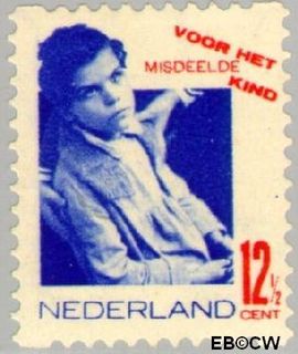 Nederland NL R93 1931 Misdeelde kind Gebruikt 12½+3½
