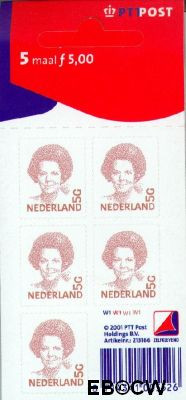 Nederland NL V1501b 2001 Koningin Beatrix- Type 'Inversie' Gebruikt 500