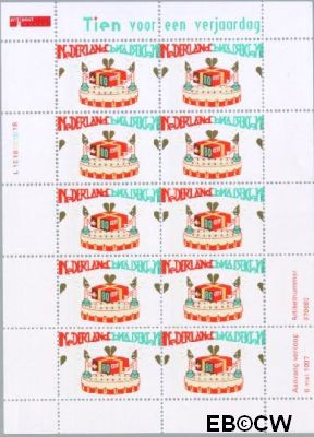 Nederland NL V1721 1997 Verjaardag (taart) Gebruikt