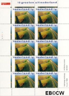 Nederland NL V1766 1998 Nederland Waterland Gebruikt