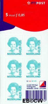 Nederland NL V1984 2001 Koningin Beatrix Gebruikt