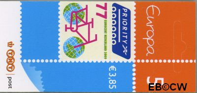 Nederland NL V2621 2009 Europa en buiten Europa priority Gebruikt