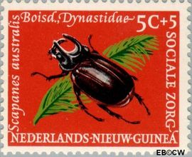 Nieuw-Guinea NG 69 1961 Sociale zorg Gebruikt 5+5