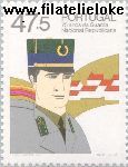 POR 1702# Postfris 1986 Nationale Garde