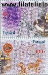POR 2467#2468 Postfris 2000 125 jaar geografische vereniging