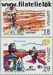 SPA 3164#3165 Postfris 1994 Literatuur