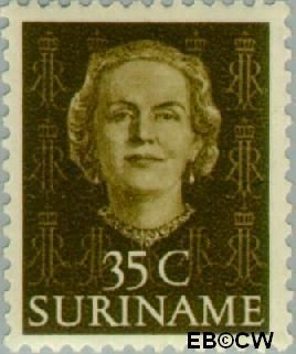 Suriname SU 291 1951 Type 'En Profile' Gebruikt 35