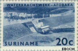 Suriname SU 429 1965 Brokopondo-project Gebruikt 20
