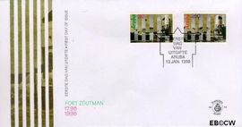 Aruba AR E73 1998 Fort Zoutman FDC zonder adres