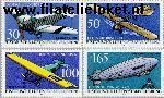 Bundesrepublik BRD 1522#1525  1991 Postvervoer  Postfris