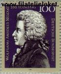 Bundesrepublik BRD 1571#  1991 Mozart, Wolfgang Amadeus  Postfris