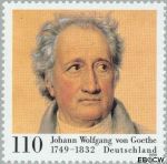 Bundesrepublik BRD 2073#  1999 Goethe, Johann Wolfgang  Postfris