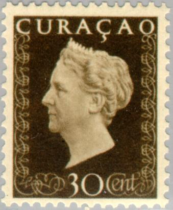 Curaçao CU 193 1948 Type 'Hartz' 30 Ongebruikt