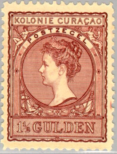 Curaçao CU -42 1906 Type 'Veth' 150 Gebruikt