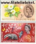Groot-Brittannië grb 357#358  1963 Nationale Natuurweek  Postfris