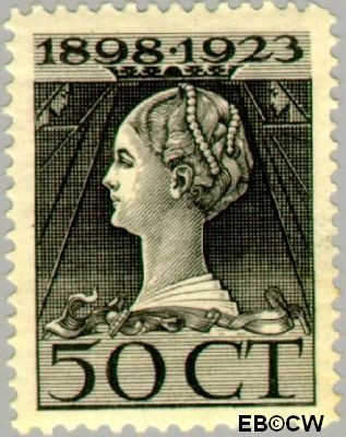Nederland NL 0128 1923 Koningin Wilhelmina- Regeringsjubileum Gebruikt 50