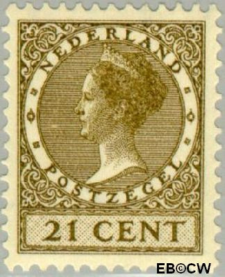 Nederland NL 0189 1931 Koningin Wilhelmina- Type 'Veth' Ongebruikt 21